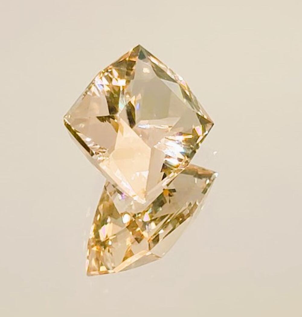 Exquisite Fancy Cut 8.65 Carat Morganite!!!